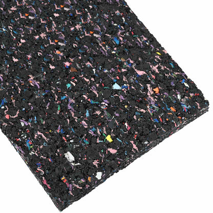 Rubber Granulate Roll Black 2000 x 10 x 0.8 cm Rubber