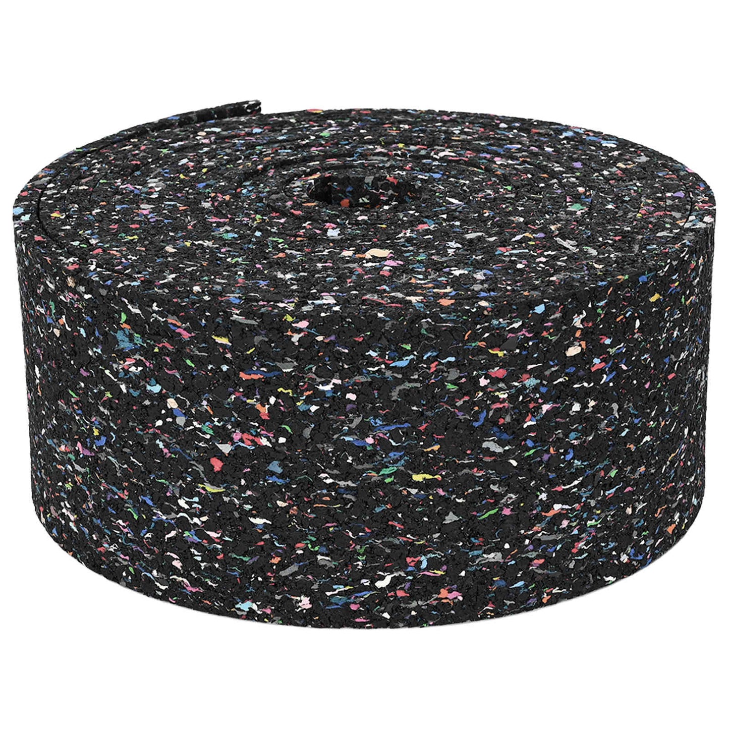 Rubber Granulate Roll Black 2000 x 10 x 0.8 cm Rubber