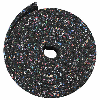 Rubber Granulate Roll Black 2000 x 10 x 0.8 cm Rubber