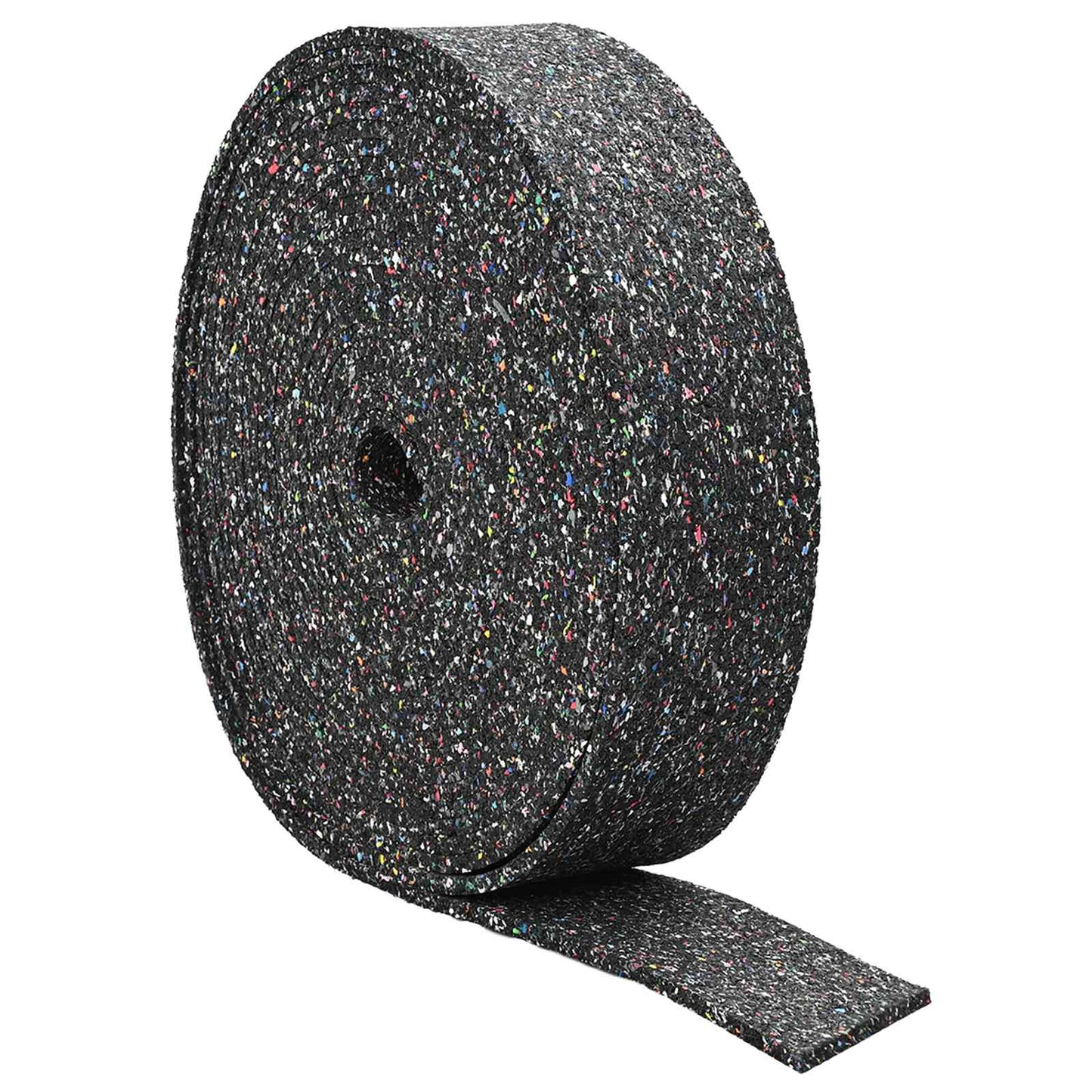 Rubber Granulate Roll Black 2000 x 12 x 0.3 cm Rubber