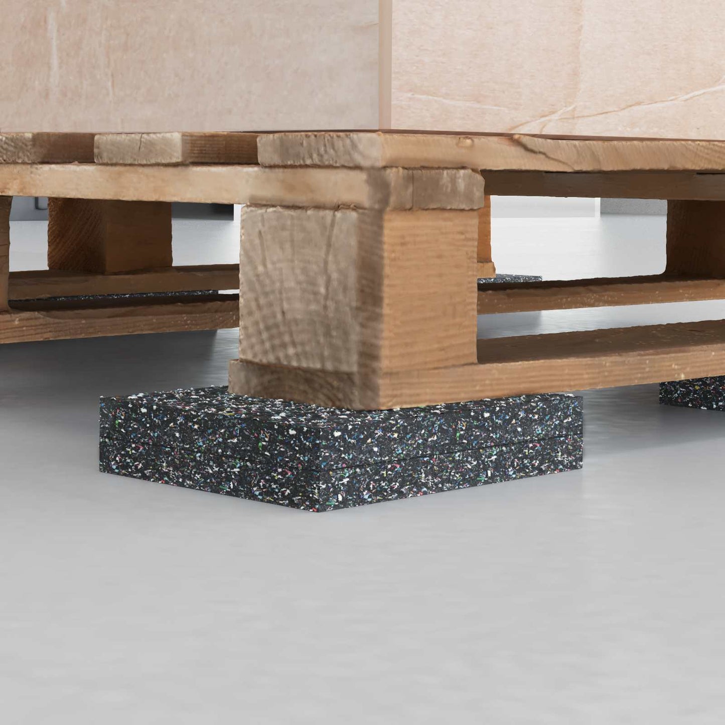 Rubber Granulate Roll Black 500 x 12 x 0.6 cm Rubber