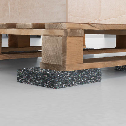 Rubber Granulate Roll Black 500 x 12 x 0.6 cm Rubber