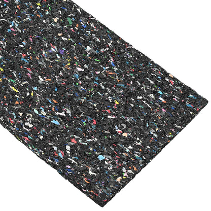 Rubber Granulate Roll Black 2000 x 12 x 0.6 cm Rubber