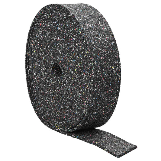 Rubber Granulate Roll Black 2000 x 12 x 0.6 cm Rubber