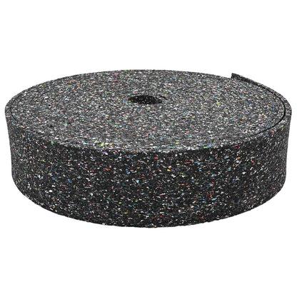 Rubber Granulate Roll Black 2000 x 12 x 0.6 cm Rubber