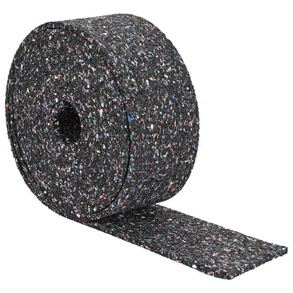 Rubber Granulate Roll Black 500 x 12 x 0.8 cm Rubber