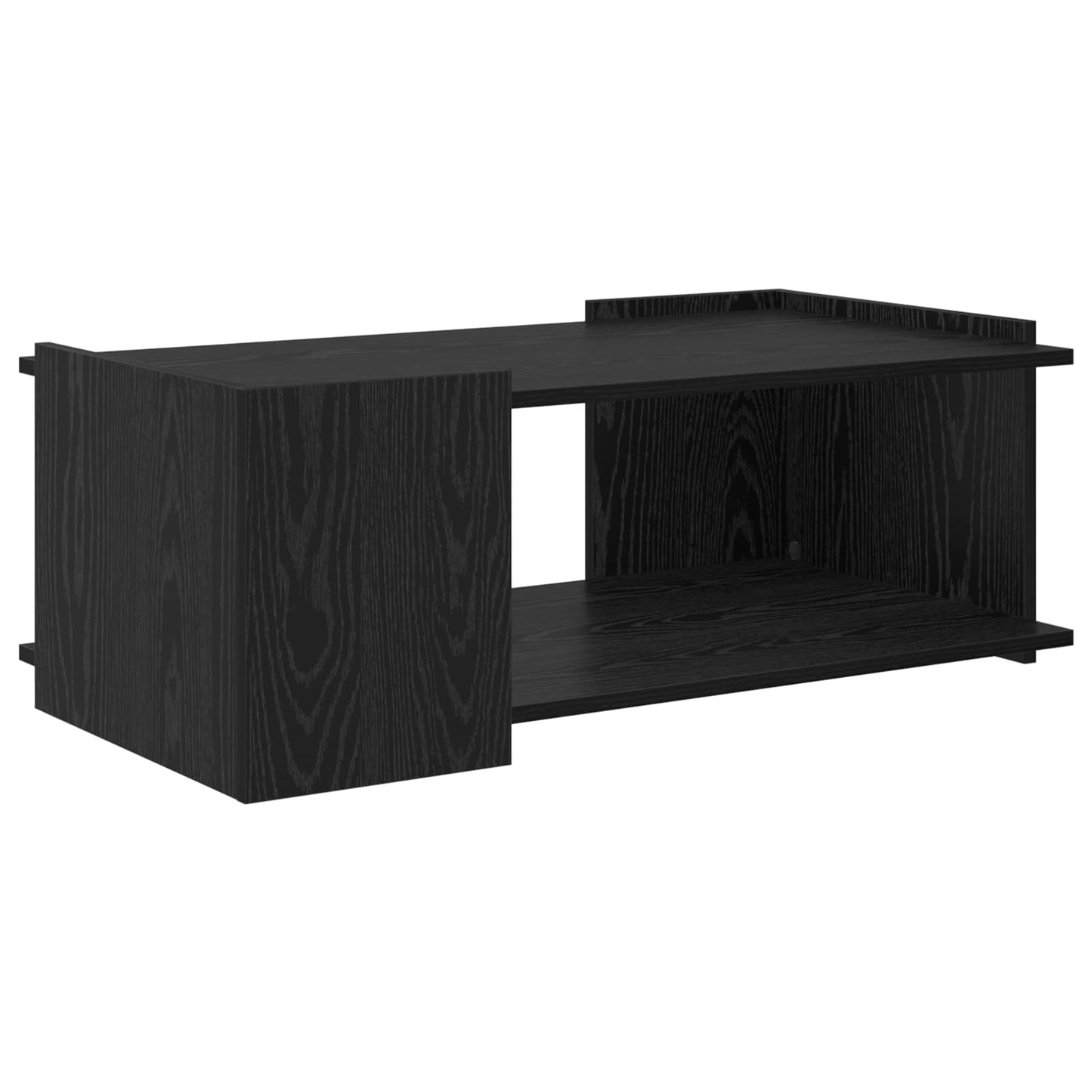 Coffee Table Black Oak 90 x 50 x 33 cm Engineered Wood