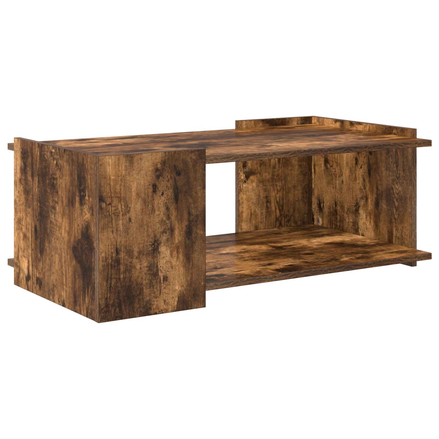 Coffee Table Smoked Oak 90 x 50 x 33 cm Engineered Wood