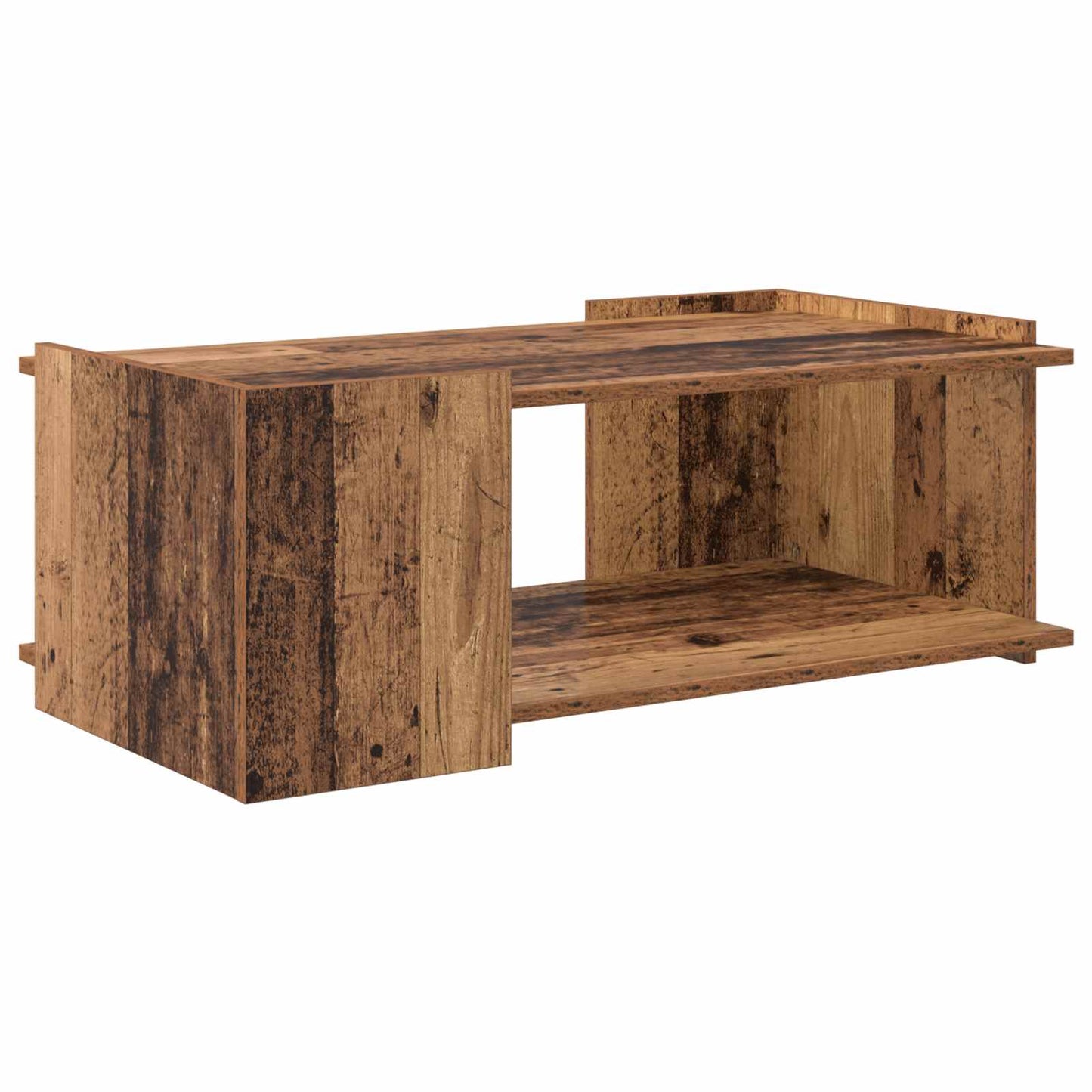 Coffee Table Old Wood 90 x 50 x 33 cm Engineered Wood