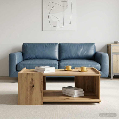 Coffee Table Artisan Oak 90 x 50 x 33 cm Engineered Wood