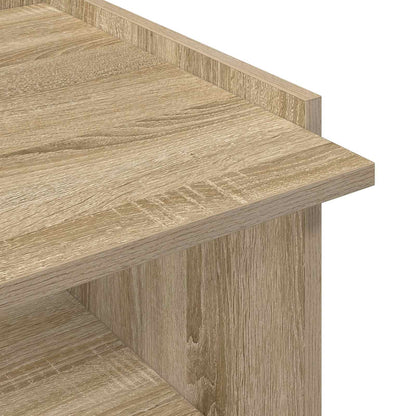 Coffee Table Sonoma Oak 50.5 x 50 x 33 cm Engineered Wood