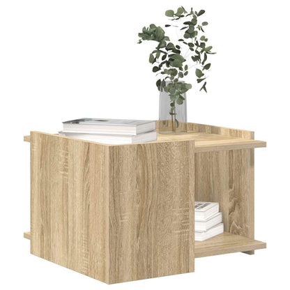 Coffee Table Sonoma Oak 50.5 x 50 x 33 cm Engineered Wood