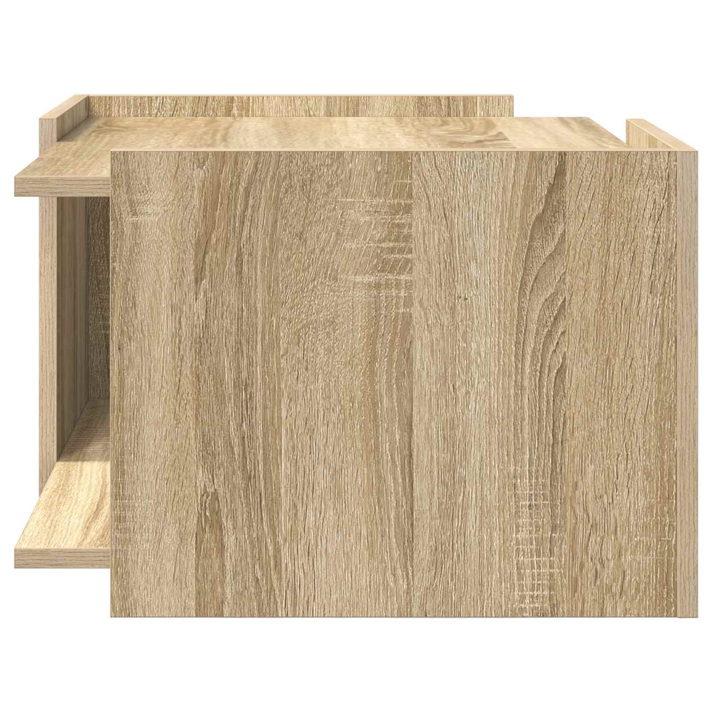 Coffee Table Sonoma Oak 50.5 x 50 x 33 cm Engineered Wood
