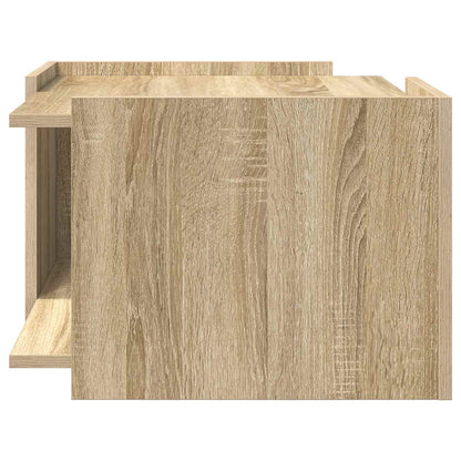 Coffee Table Sonoma Oak 50.5 x 50 x 33 cm Engineered Wood