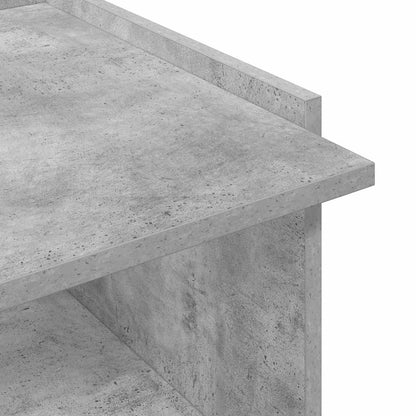Coffee Table Concrete Grey 50.5 x 50 x 33 cm Engineered Wood