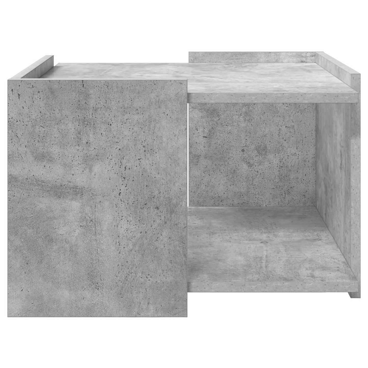 Coffee Table Concrete Grey 50.5 x 50 x 33 cm Engineered Wood