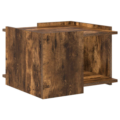 Coffee Table Smoked Oak 50.5 x 50 x 33 cm Engineered Wood