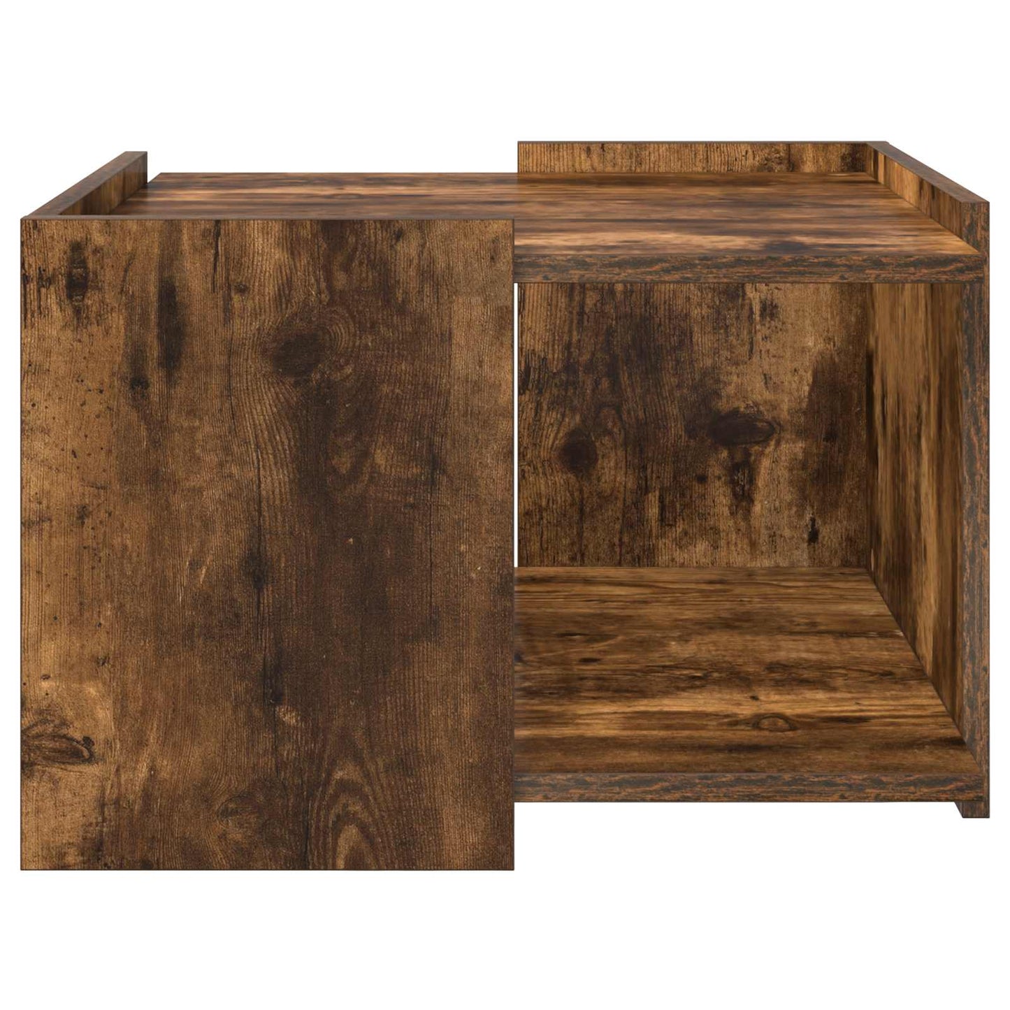 Coffee Table Smoked Oak 50.5 x 50 x 33 cm Engineered Wood