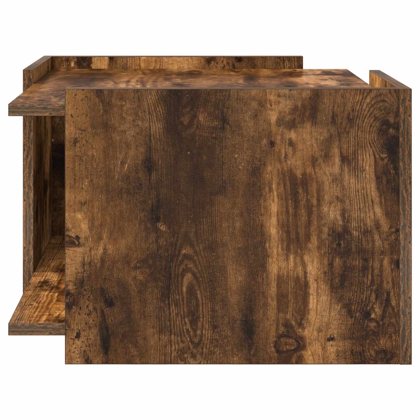 Coffee Table Smoked Oak 50.5 x 50 x 33 cm Engineered Wood
