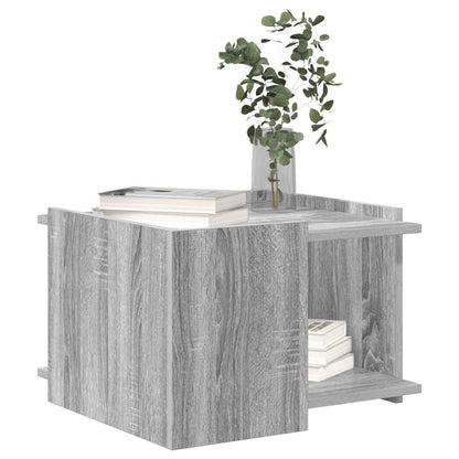 Coffee Table Grey Sonoma 50.5 x 50 x 33 cm Engineered Wood