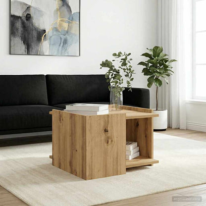 Coffee Table Artisan Oak 50.5 x 50 x 33 cm Engineered Wood