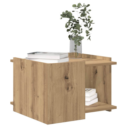 Coffee Table Artisan Oak 50.5 x 50 x 33 cm Engineered Wood