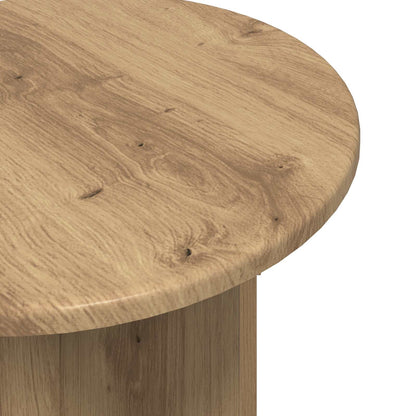 Side Table Set with Storage 2 pcs Artisan Oak Engineered Wood