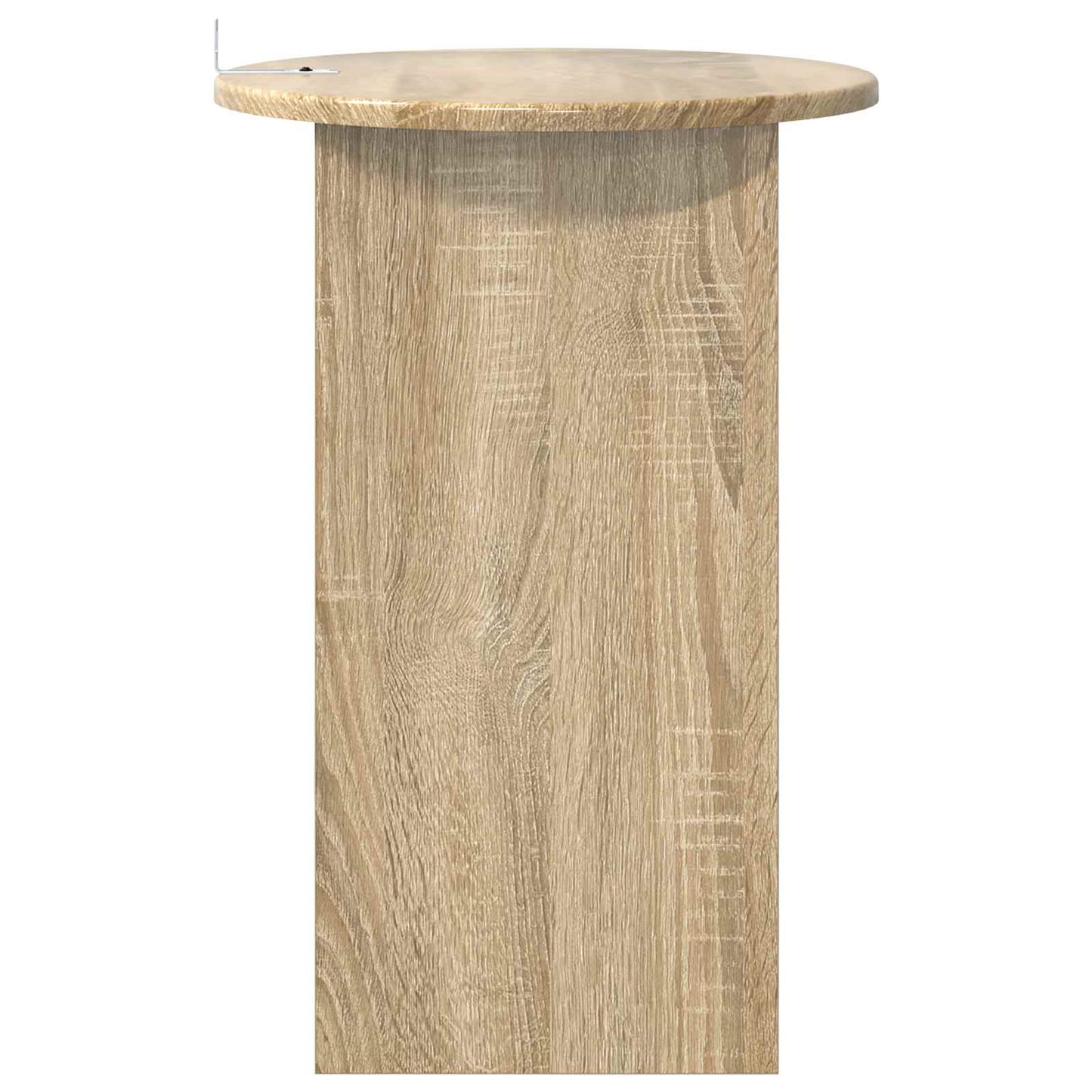 Side Table Sonoma Oak Ø 39.5 x 55 cm Engineered Wood