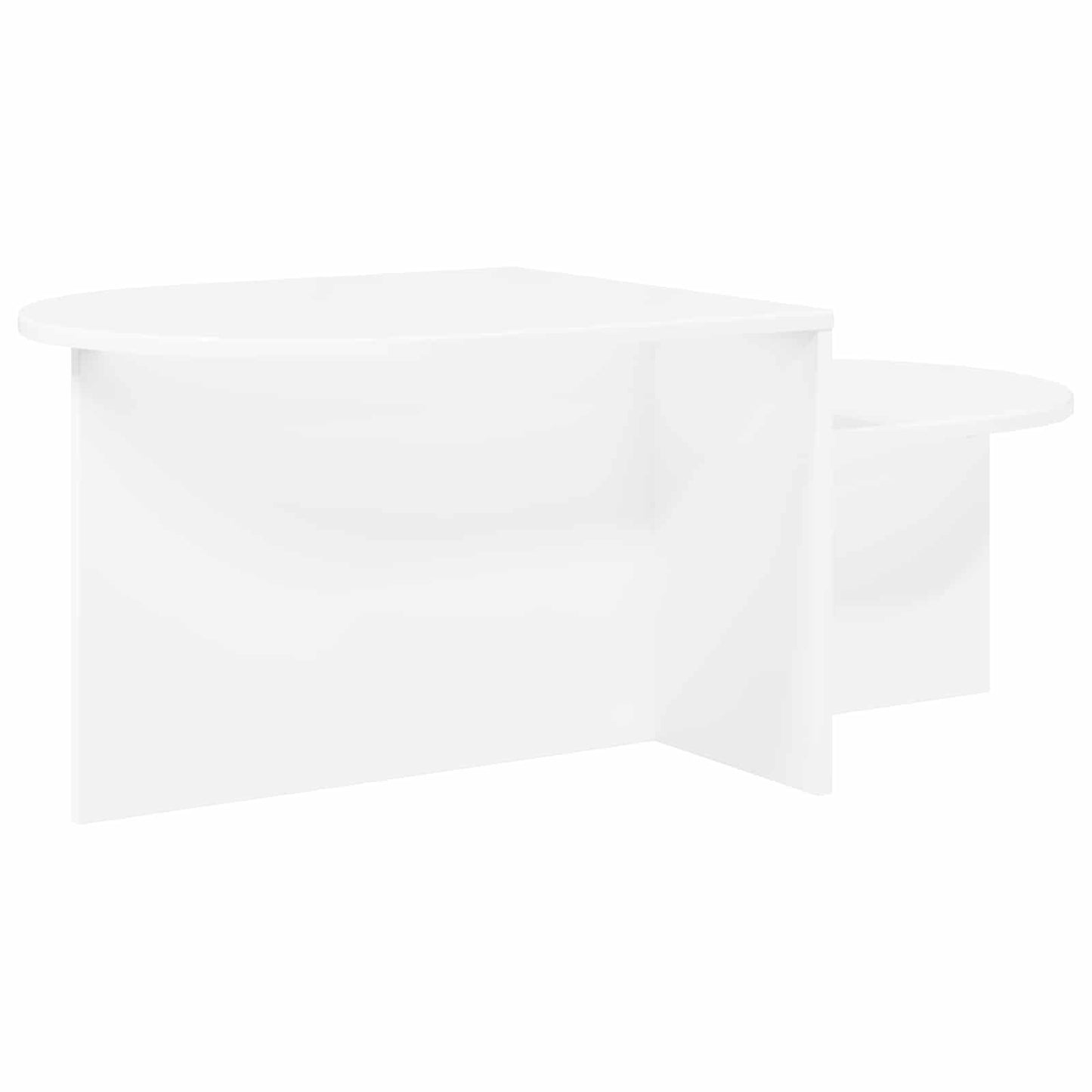 Coffee Table White 100 x 50 x 40 cm Engineered Wood