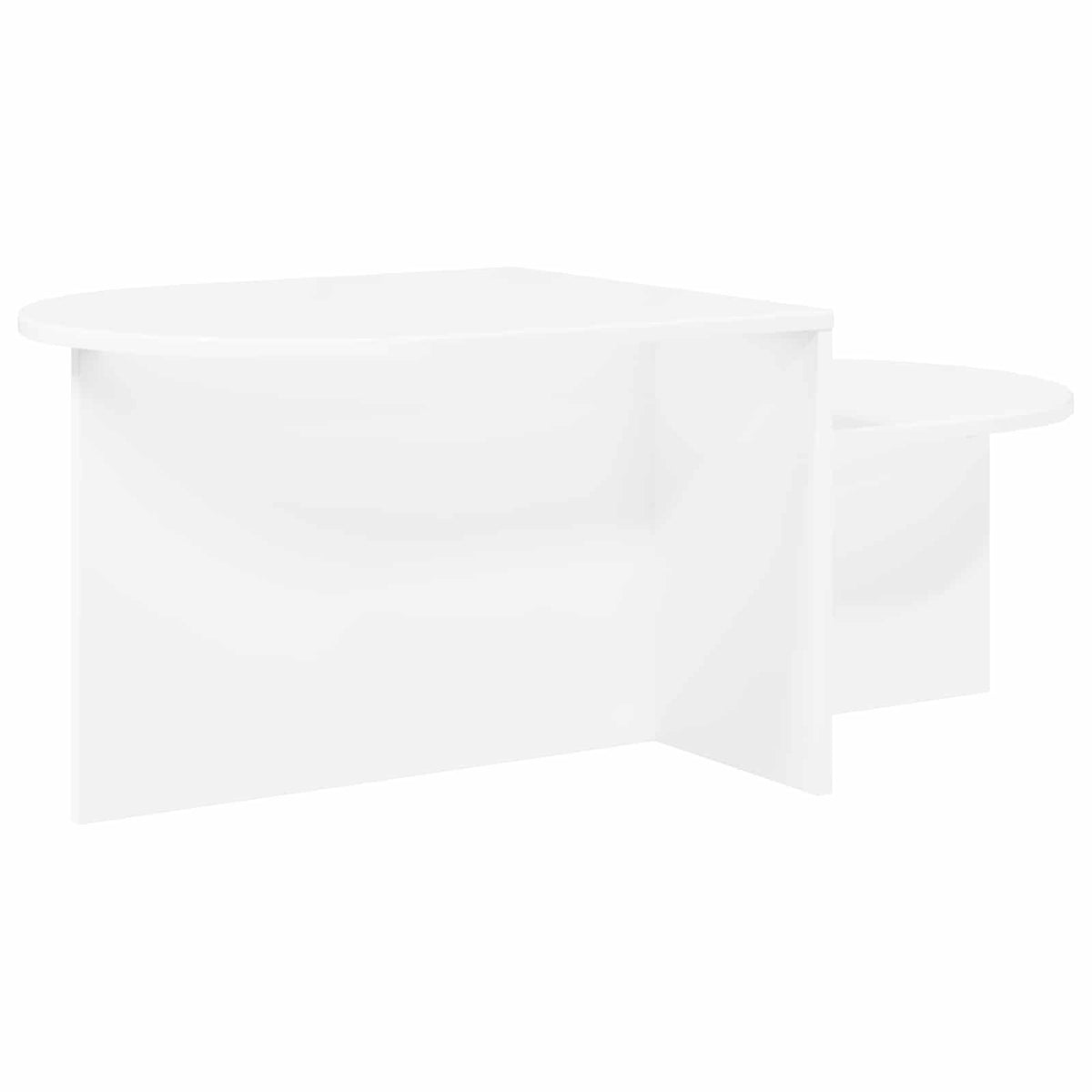 Coffee Table White 100 x 50 x 40 cm Engineered Wood