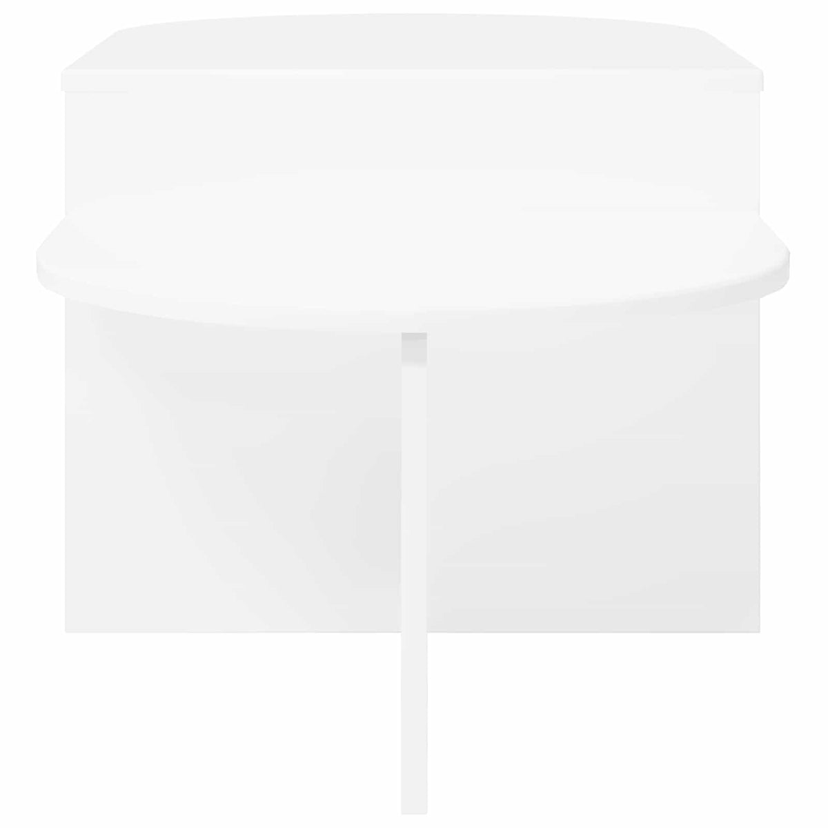 Coffee Table White 100 x 50 x 40 cm Engineered Wood