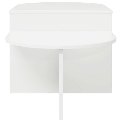 Coffee Table High Gloss White 100 x 50 x 40 cm Engineered Wood