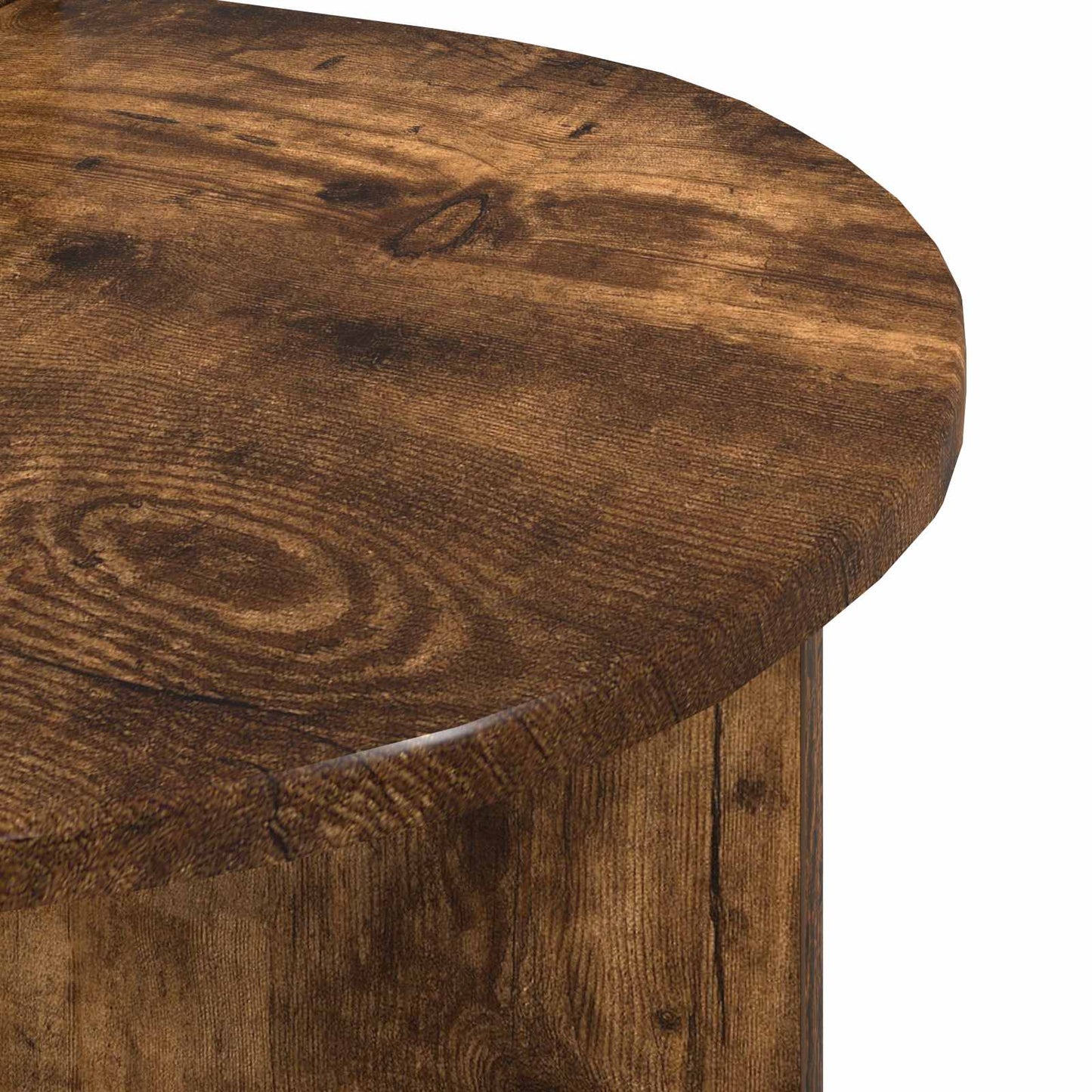 Coffee Table Smoked Oak 100 x 50 x 40 cm Engineered Wood