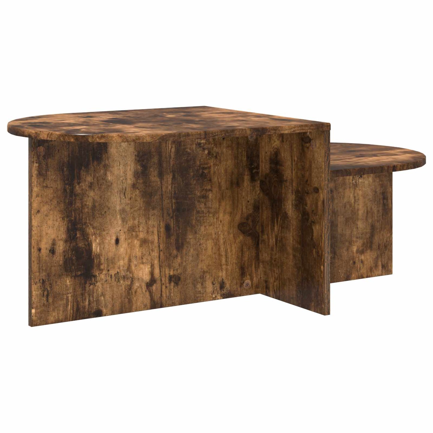 Coffee Table Smoked Oak 100 x 50 x 40 cm Engineered Wood
