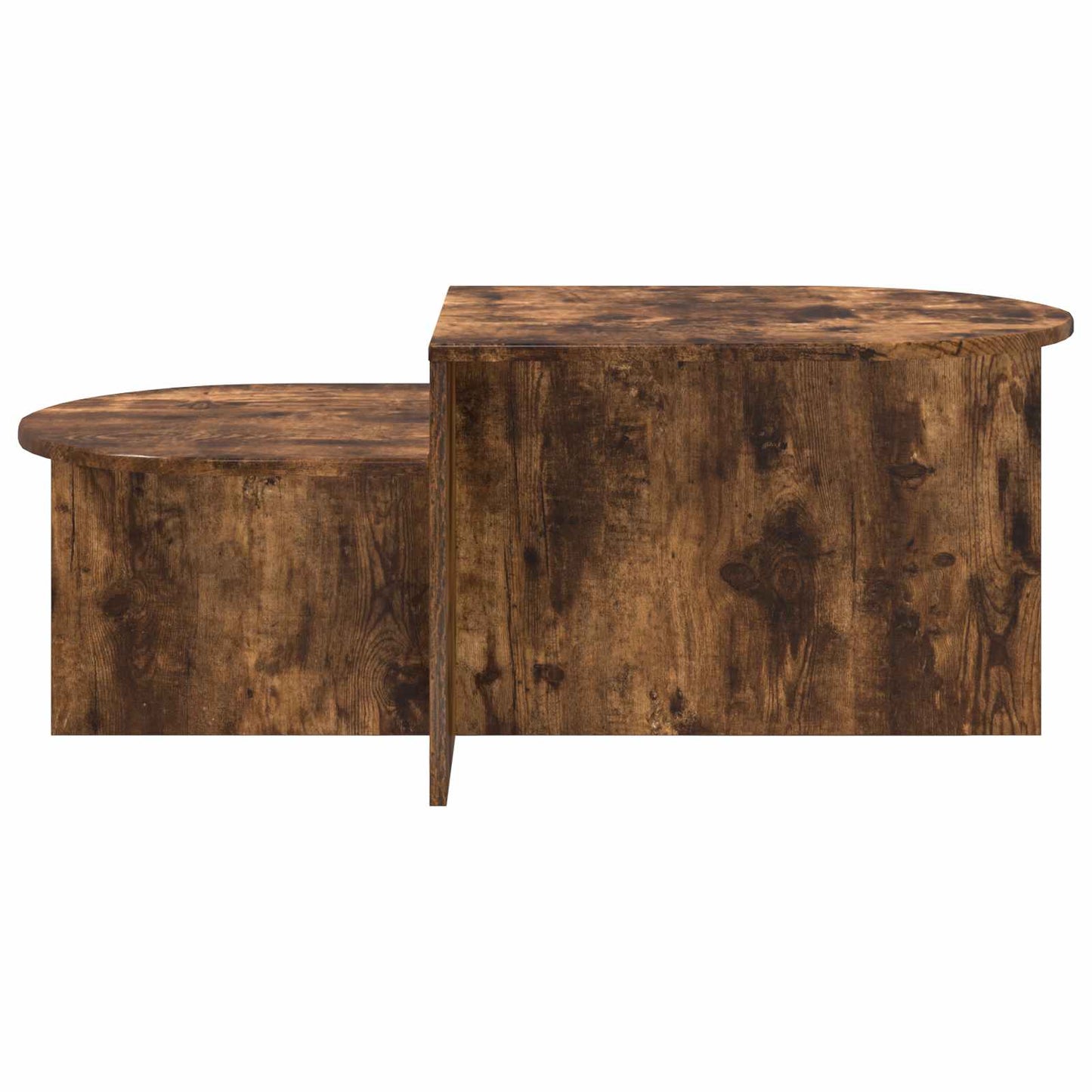 Coffee Table Smoked Oak 100 x 50 x 40 cm Engineered Wood