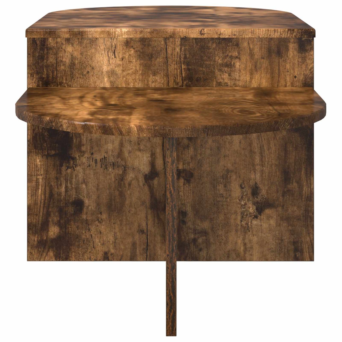 Coffee Table Smoked Oak 100 x 50 x 40 cm Engineered Wood