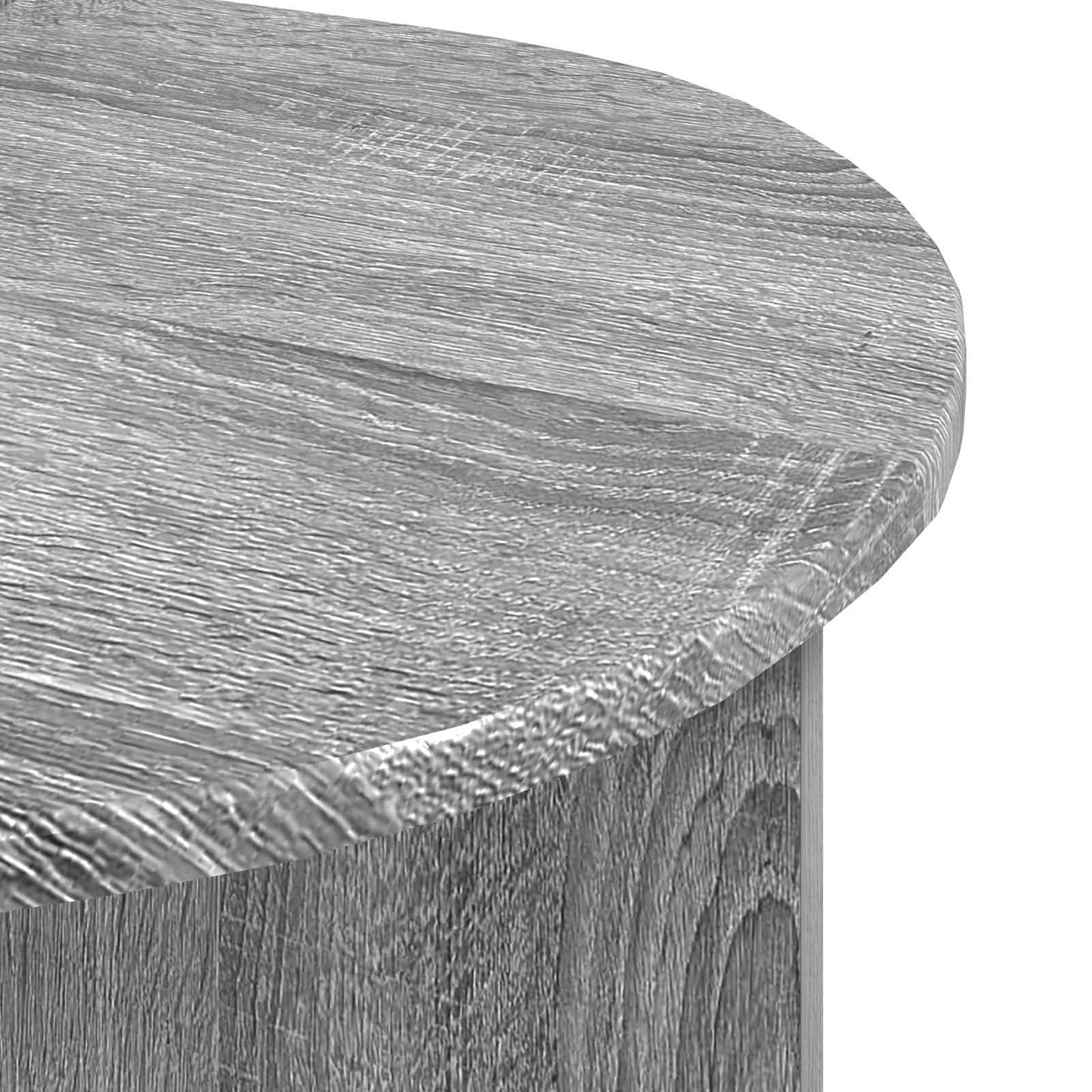 Coffee Table Grey Sonoma 100 x 50 x 40 cm Engineered Wood