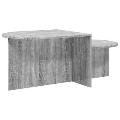 Coffee Table Grey Sonoma 100 x 50 x 40 cm Engineered Wood