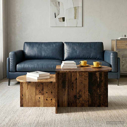 Coffee Table Old Wood 100 x 50 x 40 cm Engineered Wood