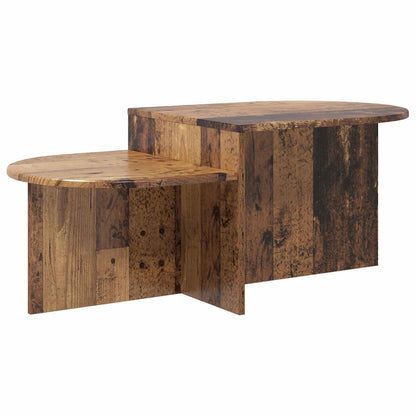Coffee Table Old Wood 100 x 50 x 40 cm Engineered Wood