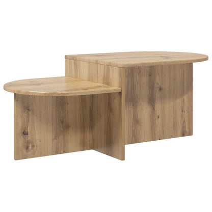 Coffee Table Artisan Oak 100 x 50 x 40 cm Engineered Wood
