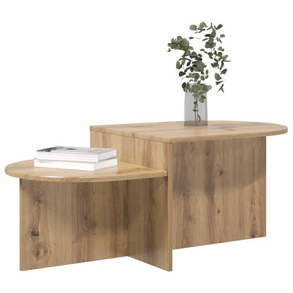 Coffee Table Artisan Oak 100 x 50 x 40 cm Engineered Wood