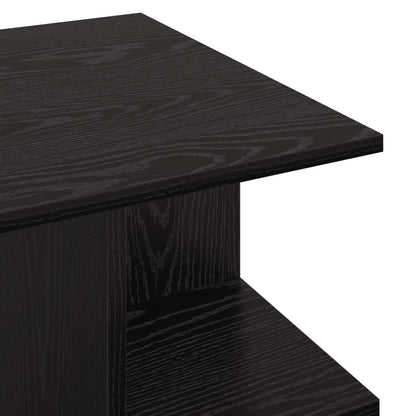 Coffee Table Black Oak 87 x 50 x 45 cm Engineered Wood