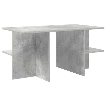 Coffee Table Concrete Grey 87 x 50 x 45 cm Engineered Wood
