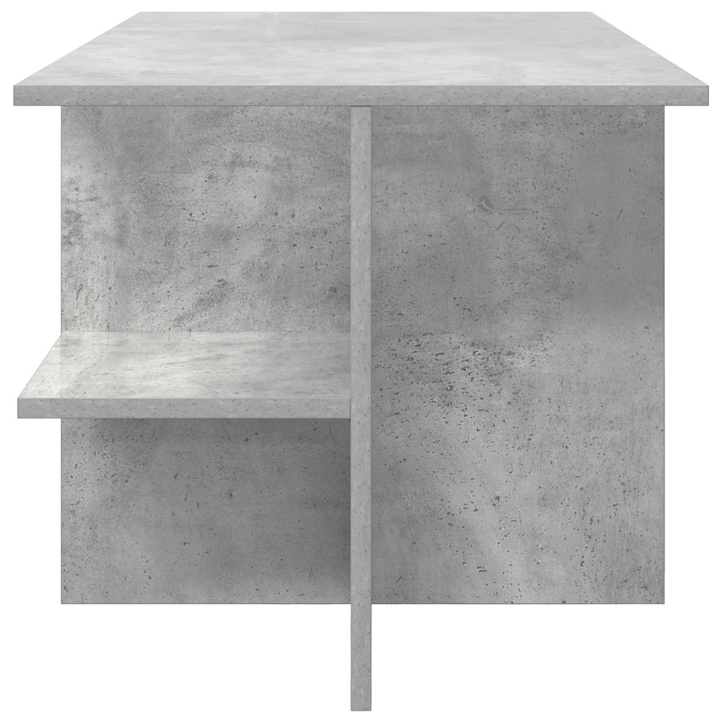 Coffee Table Concrete Grey 87 x 50 x 45 cm Engineered Wood
