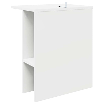 Coffee Table White 40 x 30 x 49 cm Engineered Wood