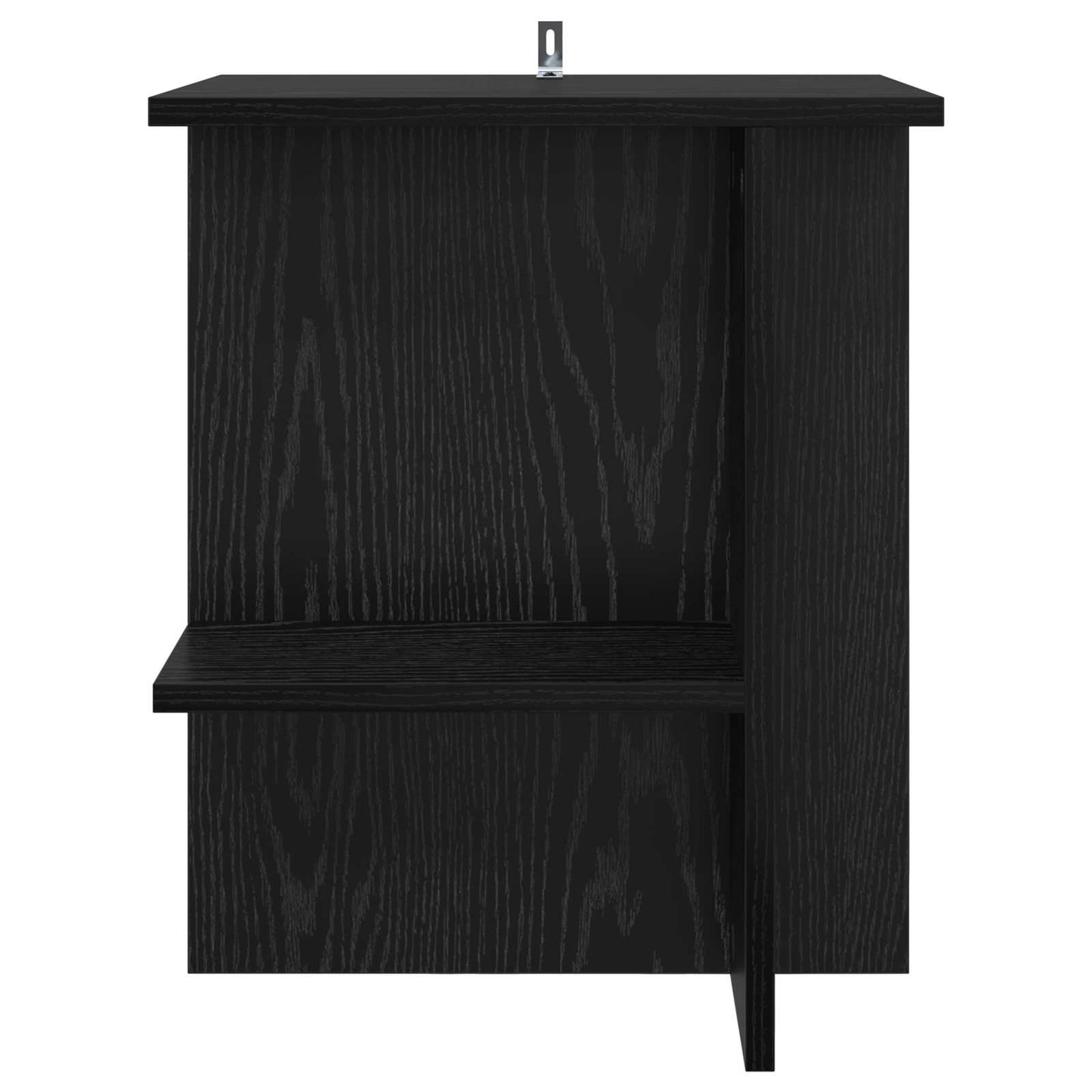 Coffee Table Black Oak 40 x 30 x 49 cm Engineered Wood