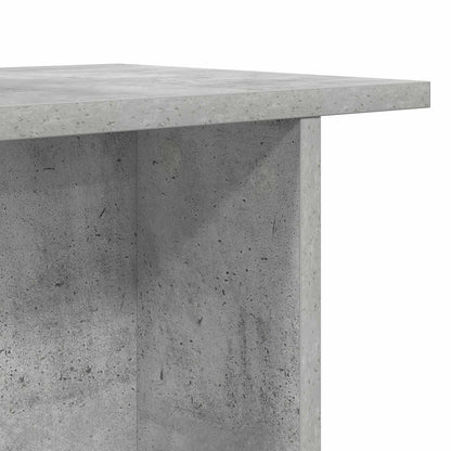 Coffee Table Concrete Grey 40 x 30 x 49 cm Engineered Wood