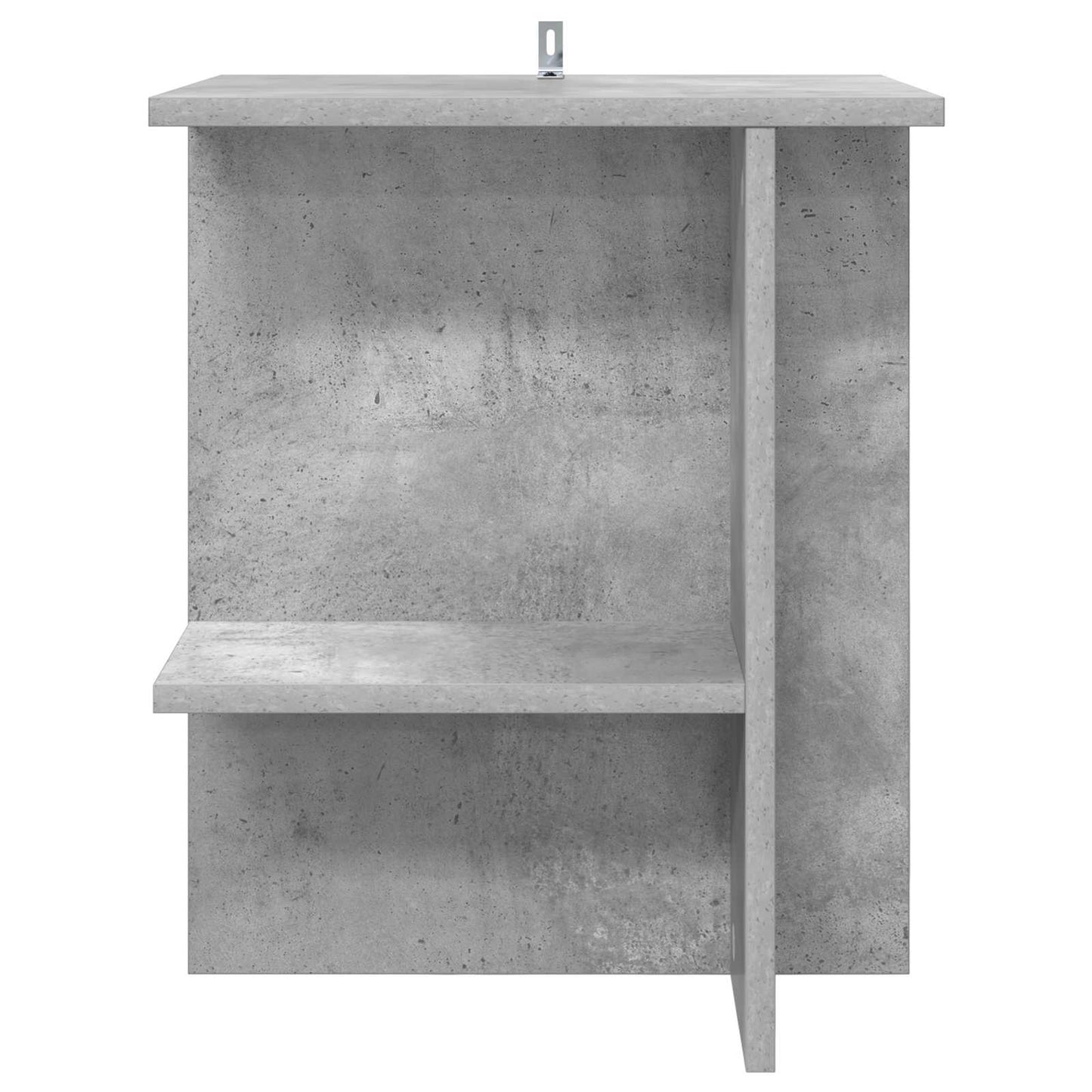 Coffee Table Concrete Grey 40 x 30 x 49 cm Engineered Wood