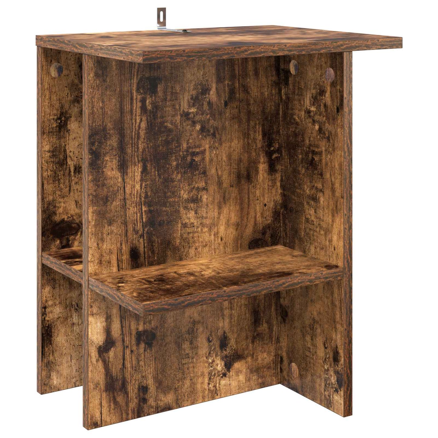 Coffee Table 2 pcs Smoked Oak 40 x 30 x 49 cm Engineered Wood